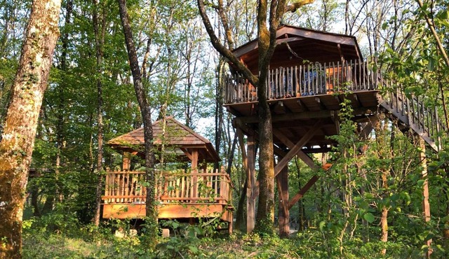 Cabane Perchée Spa Dordogne La Ferme de Sirguet