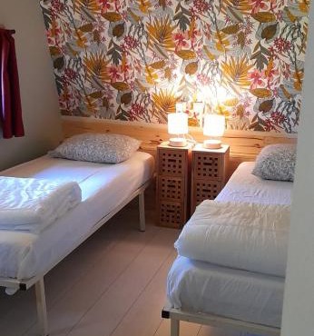 Cabane randonneur au camping