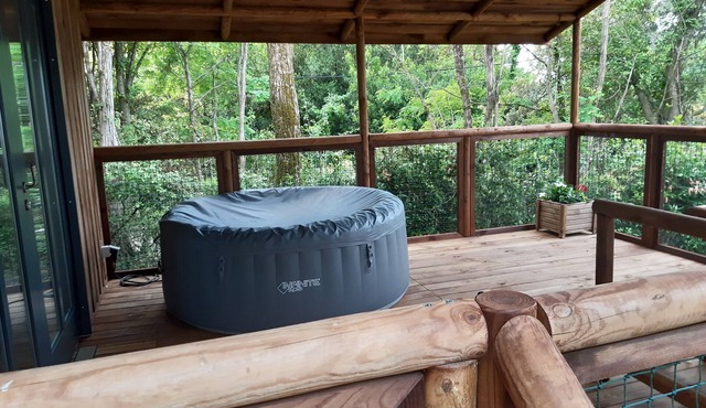 Cabane Vue Mer & SPA à Bulles