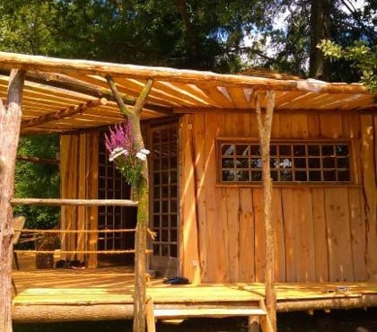 Cabanes des Landes- cabane sur pilotis