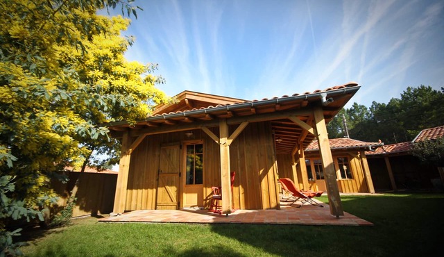 CABANES OCEANES THE WATERFRONT, 4/6 PEOPLE in MIMIZAN BEACH