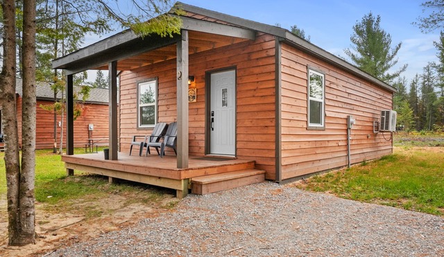Cabin #1 at Northern Comfort with opt. side x side rental