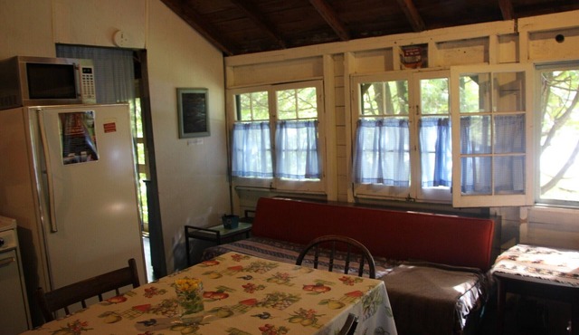 Cabin #1 just steps from Lake Cecebe