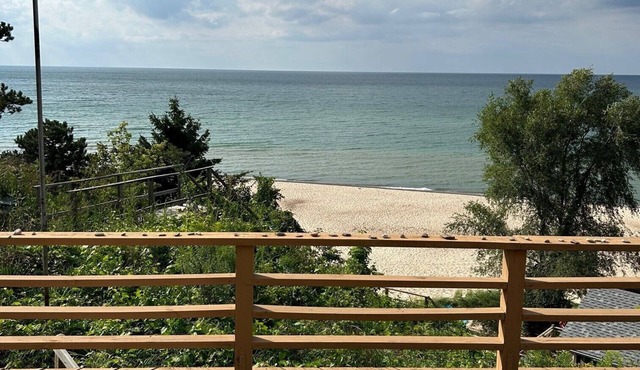 Cabin 53 steps from Porter Beach on Lake Michigan: Family & Pet-Friendly
