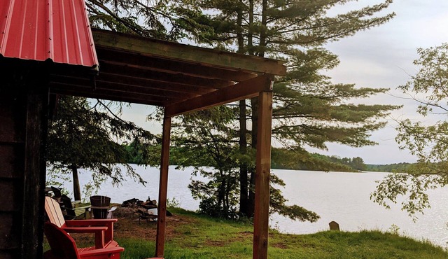 Cabin #6 - sunset views over Lake Cecebe