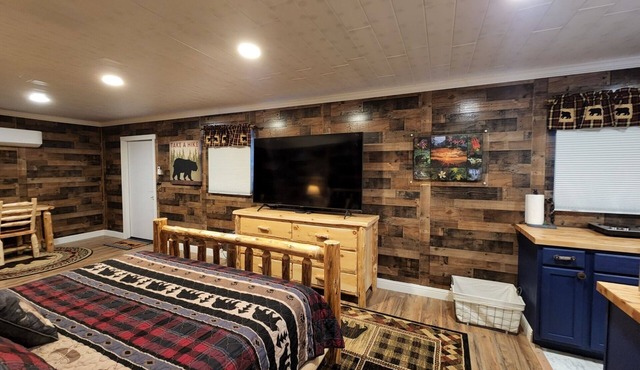 Cabin Apt 20min to Gatlinburg across from Ntl Park GameRoom+FirePit+Pet Friendly