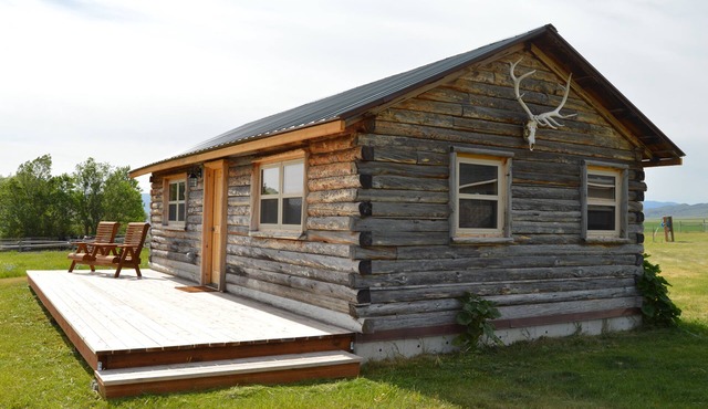 Cabin Beneath the Big Sky
