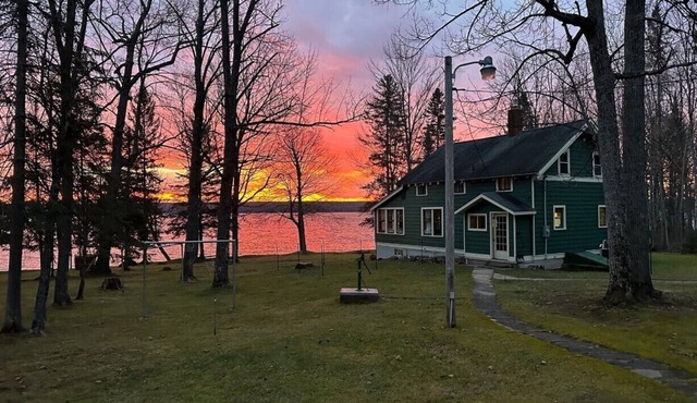 Cabin Creek on the western banks of Lake Gogebic