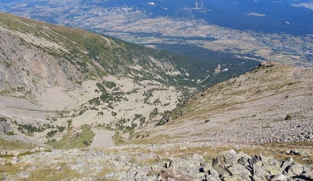 Cabin studio rental at the foot of the slopes view Cambre d'Aze