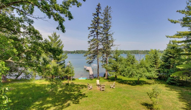 Cabin Getaway w/Private Dock, Walk to Trail!