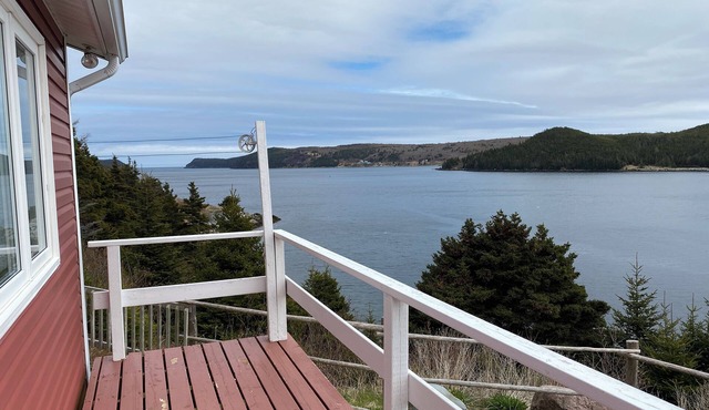 Cabin Harbour View + Sitting Area + Fire Pit + BBQ