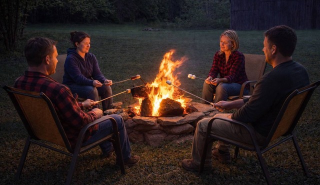 Cabin in Disguise Enjoy Firepit Stargazing Hiking