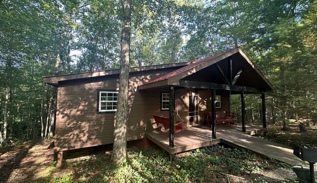 Cabin in the Big South Fork/Pickett State Park Area.
