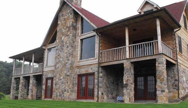 Cabin in the Blue Ridge.