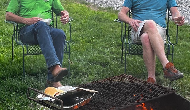 Cabin in the forest between Banff & Calgary