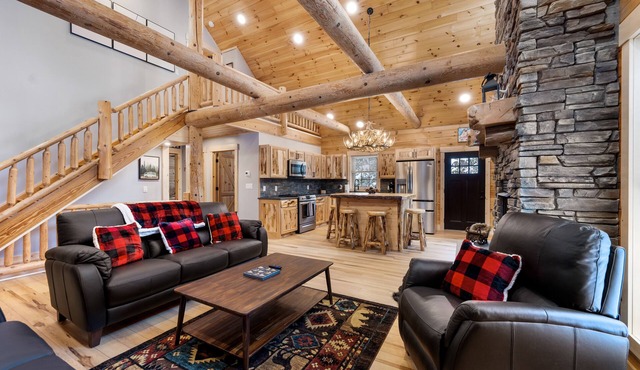 Cabin In the Pines, On Snowmobile Trail