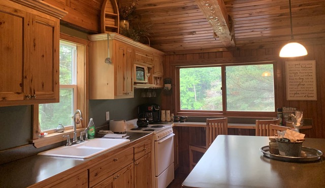 Cabin located on a chain of 6 lakes and right on ATV trails