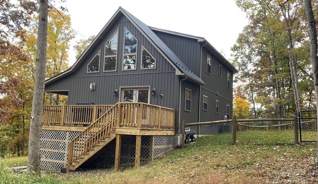 Cabin Luxary Near Raystown Lake in Peaceful Wooded Area