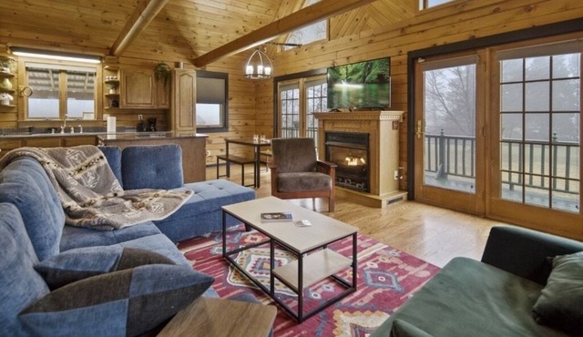 Cabin near Finger Lakes & Ithaca with Firepit and Patio