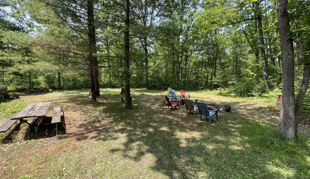 Cabin next to Huron National Forest and orv trails. Nearby Au Sable River.