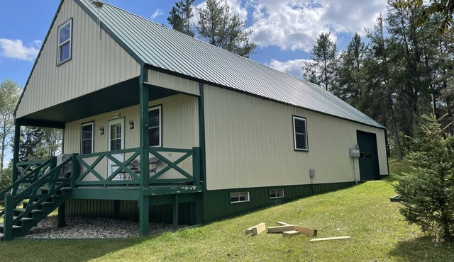 Cabin on 130 acres near Park Rapids , ATV trails, Lakes, Country Bar & Grill .