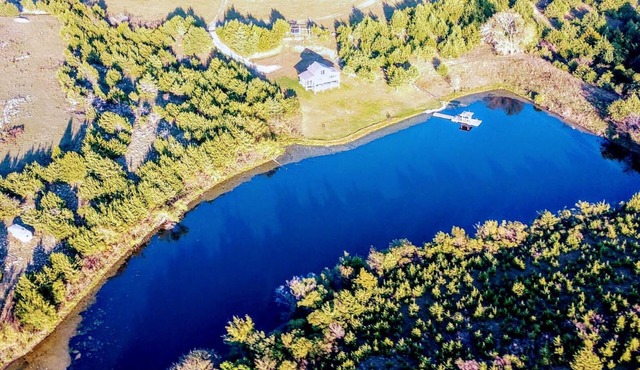 Cabin on Four-Acre Pond