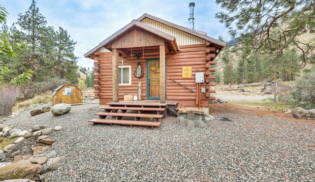 Cabin on Little Salmon River ~ 10 Mi to Riggins!