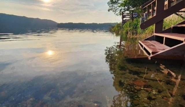Cabin on Monocle Lake with Bunkhouse - Lakefront Property