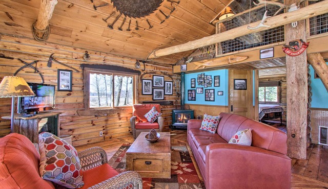 Cabin on Private Island < 6 Mi to Sand Valley Golf