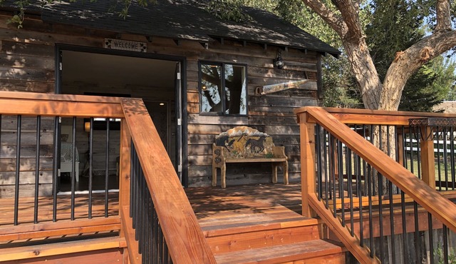 Cabin on the Cliff of the Snake River