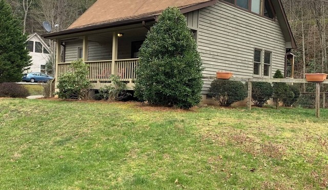 Cabin on the Creek in Sylva with Chicken Coop - Pet friendly!