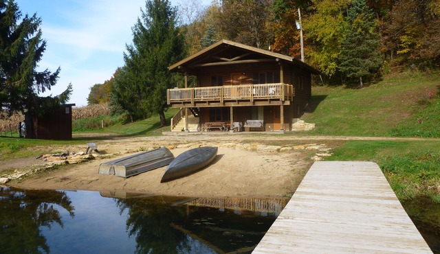 Cabin On The Lake Is Your Own Hideaway On A Private 10 Acre Lake