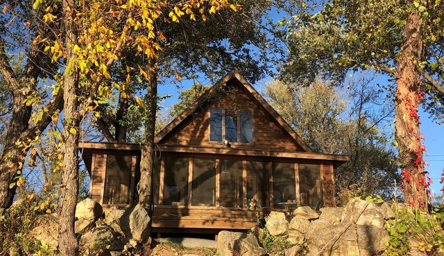 Cabin on the Mississippi River