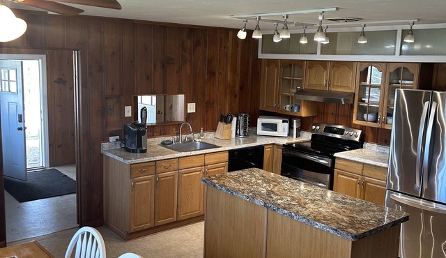 Cabin Springs. Escape to the quiet country. Fish, hike, kayak, see the stars.