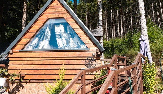 Cabin 'The Squirrel' with Private Terrace