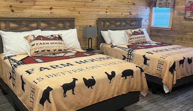 Cabin Unit 4 of 6 with AC and WiFi in serene Paige