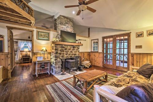 Cabin w/Trails + Creek! 23 Mi to Camelback Slopes