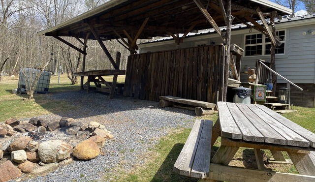 Cabin where the black top ends… Cabin 2