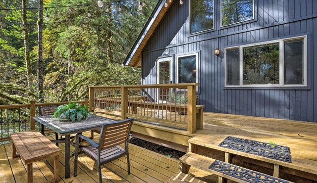 Cabin with Hot Tub about 18 Mi to Mt Baker Ski Area!