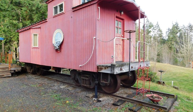 Caboose on the Olympic Peninsula