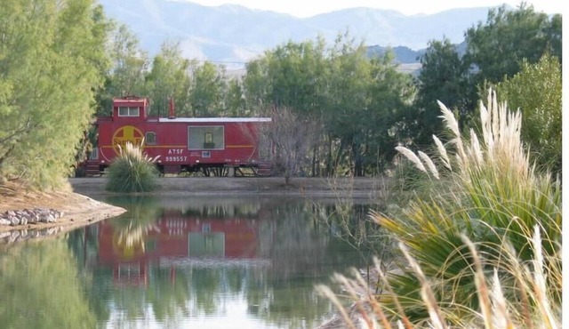 Caboose on the Lake