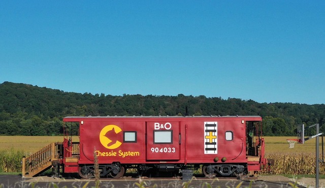 Caboose Tiny Home in Frazier’s Bottom, WV