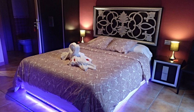 Cal Farris, Jacuzzi, Bed with movement, Tantric Armchair, Pool, .