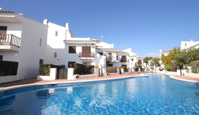 CALETA townhouse 1st line to the sea, communal swimming pool
