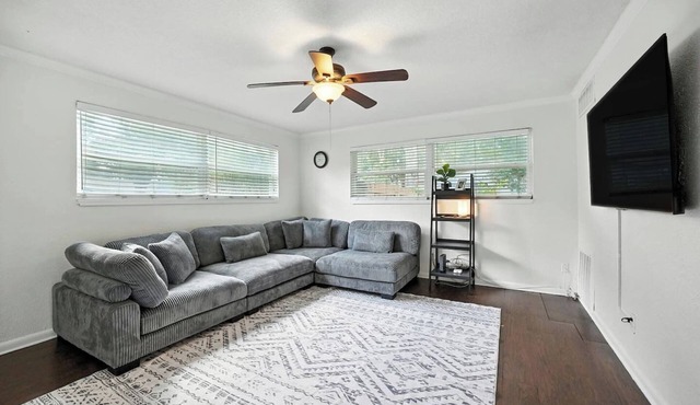 Calm 3BR Stay w/Fenced Backyard