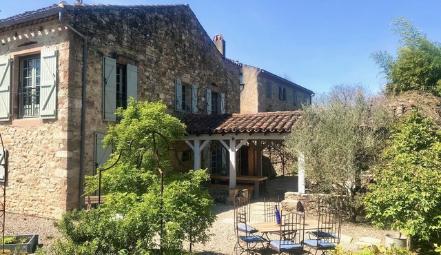 calm and nature, with private pool
