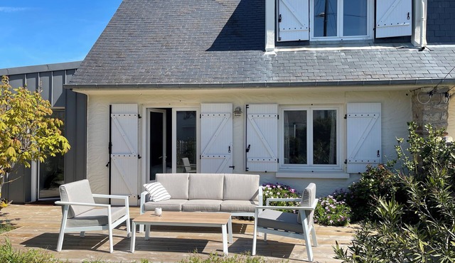 Calm, stylish house in Le Pouliguen, near Côte Sauvage. Perfect for families !