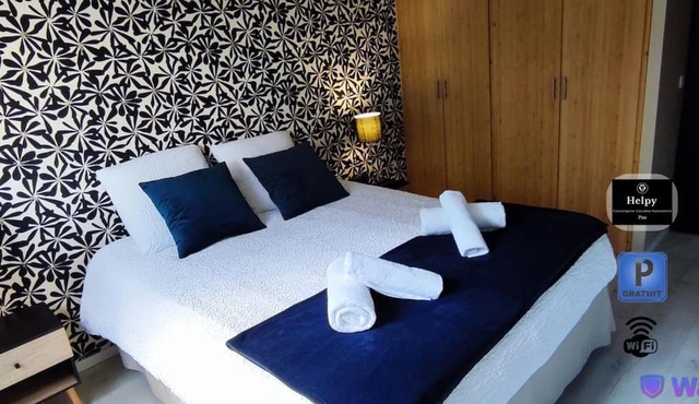 Calme - Bien équipé - Parking -Terrasse