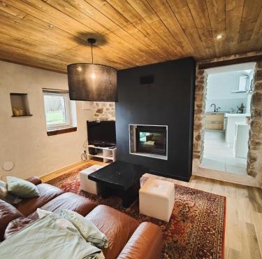 Calme et confort, charmante longère bretonne