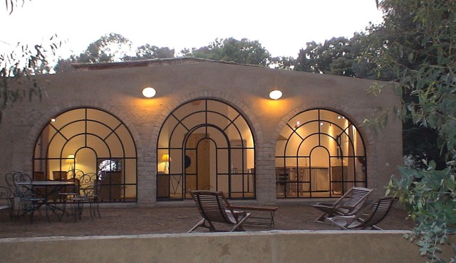 Calvi, bioclimatic cottage for 6 people on a large estate.